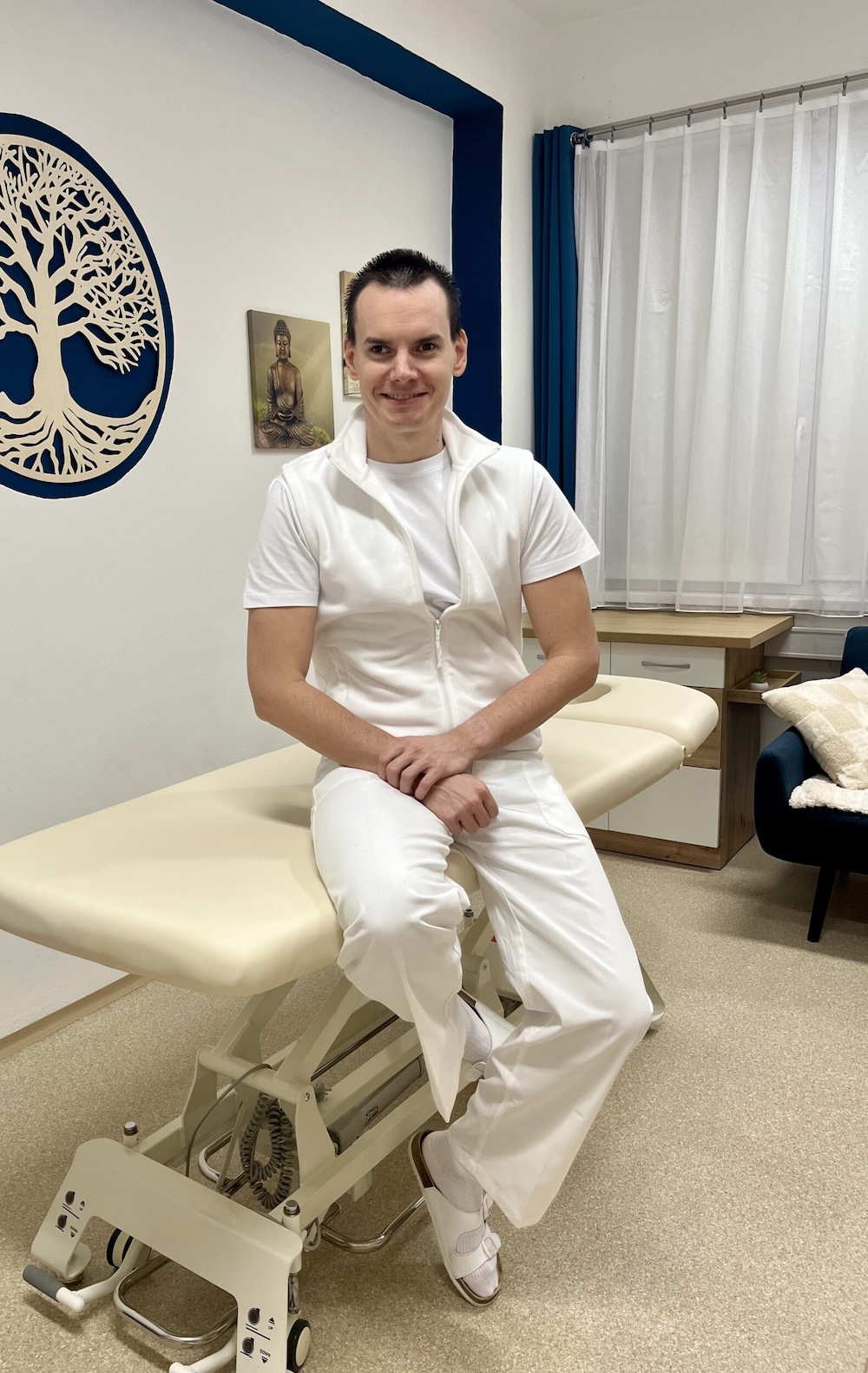 Míra Franců Nevidomý masér Liberec